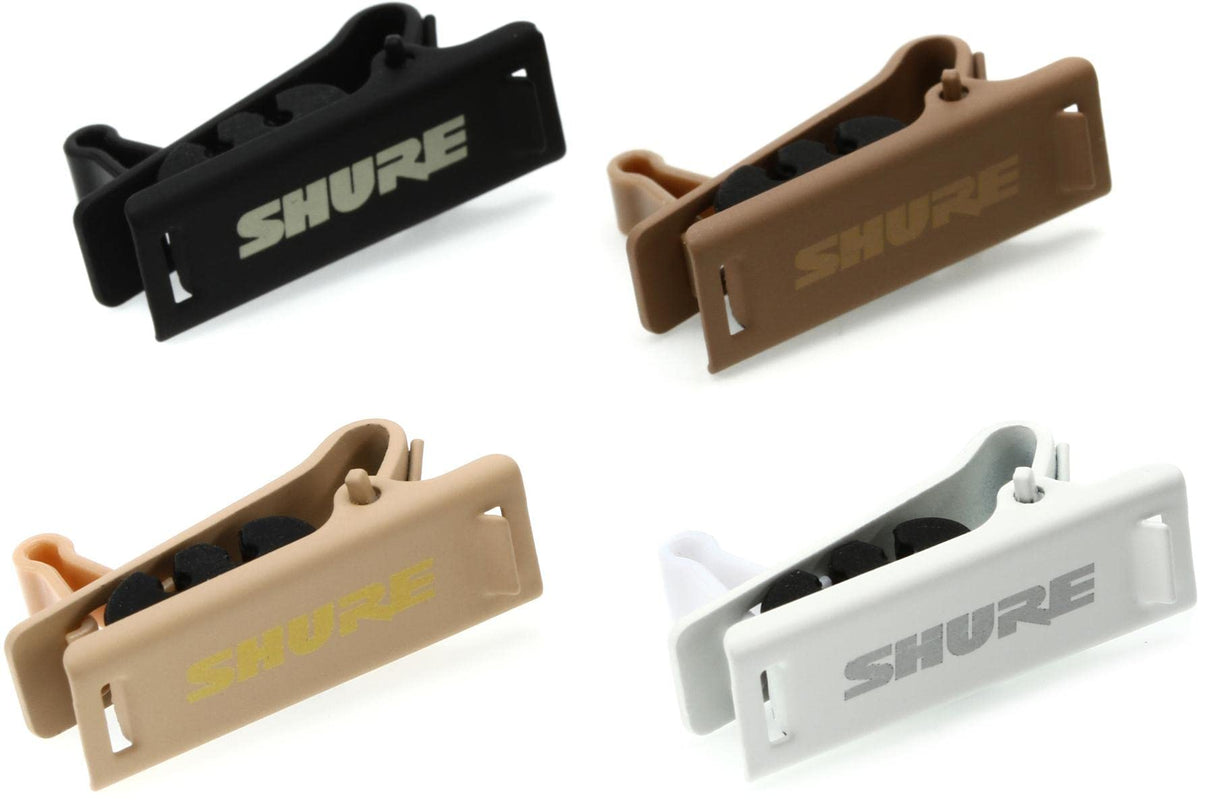 Shure RPM40TC/M Single Tie Clip Mix Pack, 1 Color Each