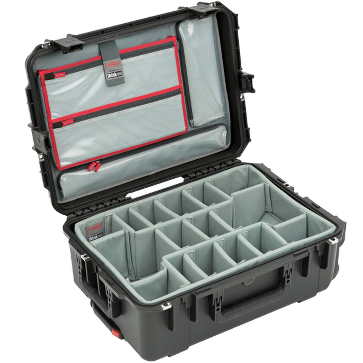 SKB 3i-2215-8DL iSeries Case with Think Tank Designed Dividers and Lid Organizer