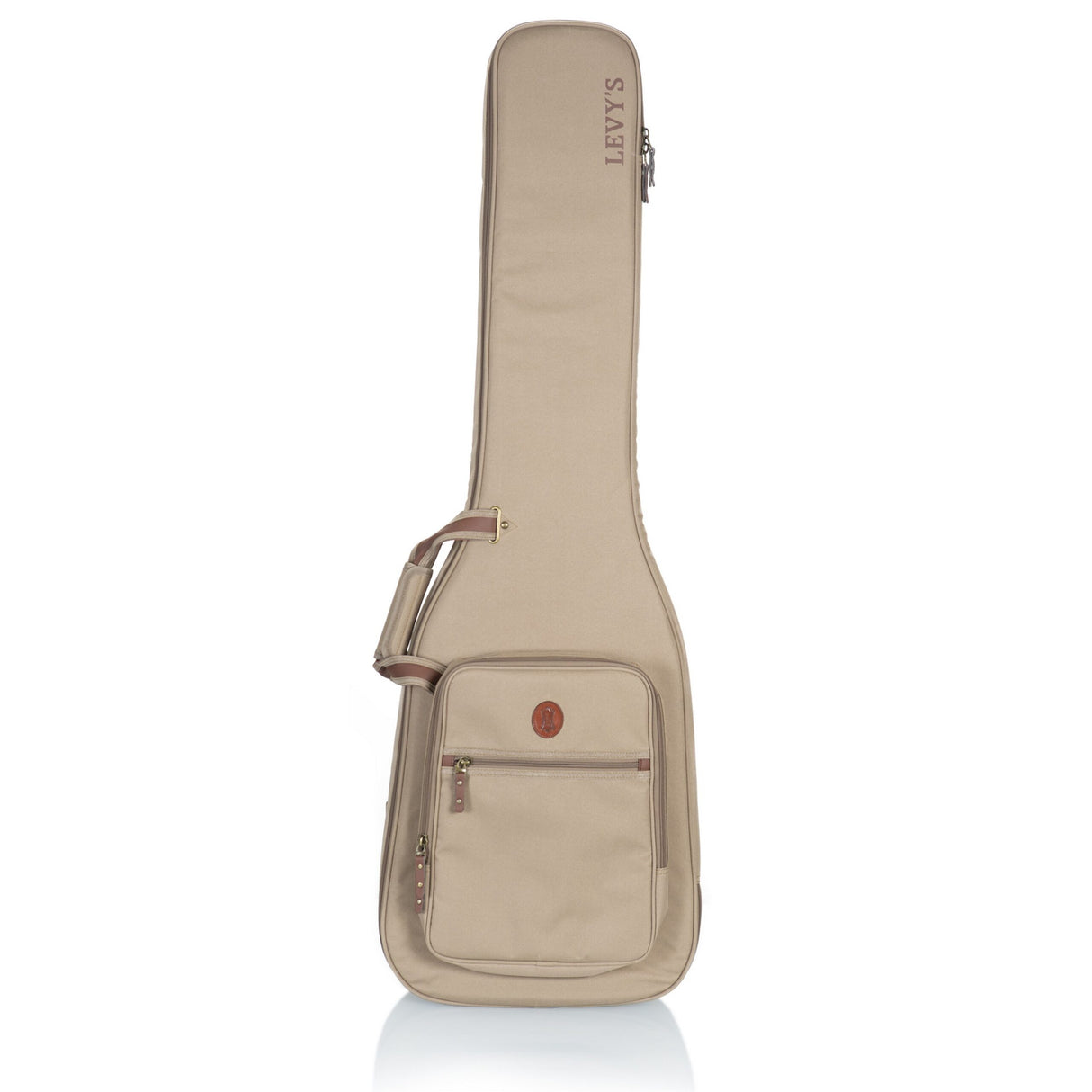 Levy's Deluxe Gig Bag for Bass Guitars, Tan