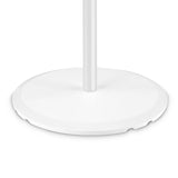 Gravity SSP WB SET 1 W Loudspeaker Stand with Base and Cast Iron Weight Plate, White