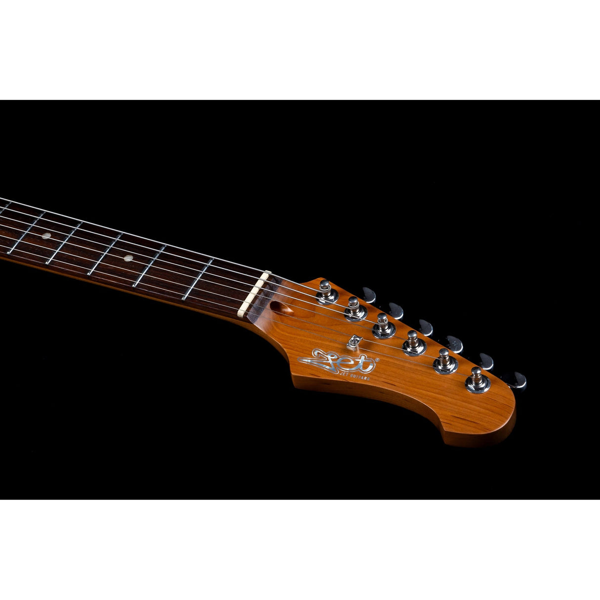 Jet Guitars JJ-350 Baritone Moonburst Electric Guitar