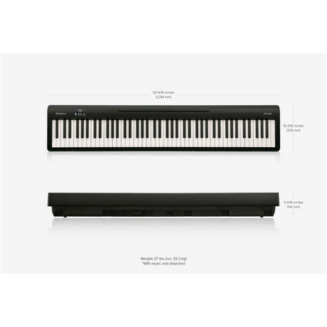 Roland FP-10 weighted hammer action digital piano keys