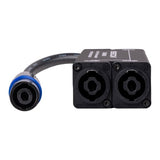 Sescom SES-NLBSB-011x2 speakON Splitter Stage Box With Tail