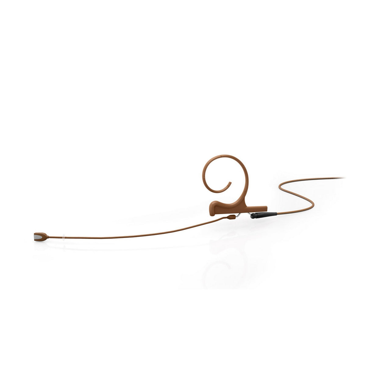 DPA 4166-OC-F-C03-LH 4166 CORE Slim Omni Flex Headset Microphone, 110 mm Boom, Brown, 3-pin LEMO