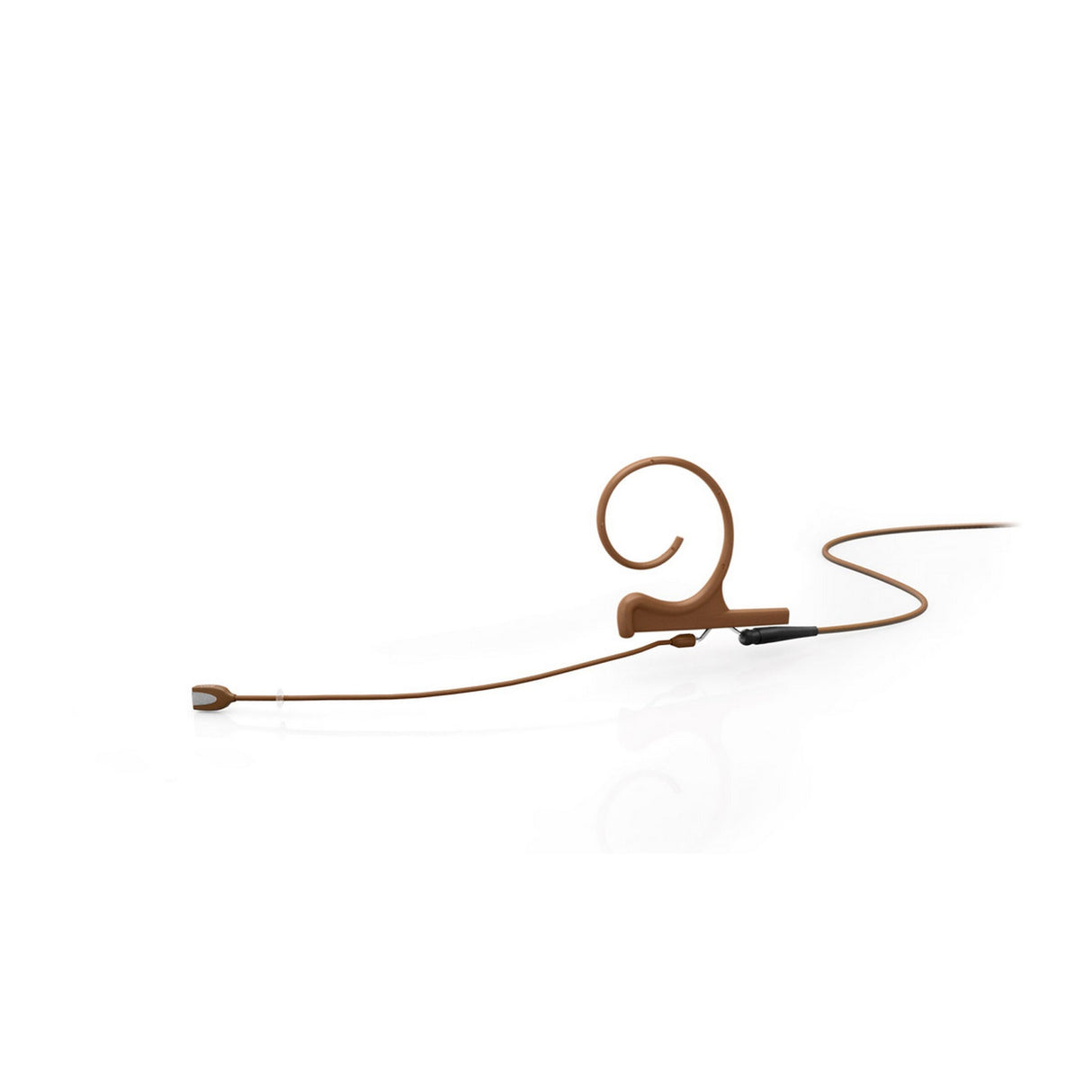 DPA 4166 CORE Slim Omni Flex Headset Microphone, 90 mm Boom, Brown, MicroDot