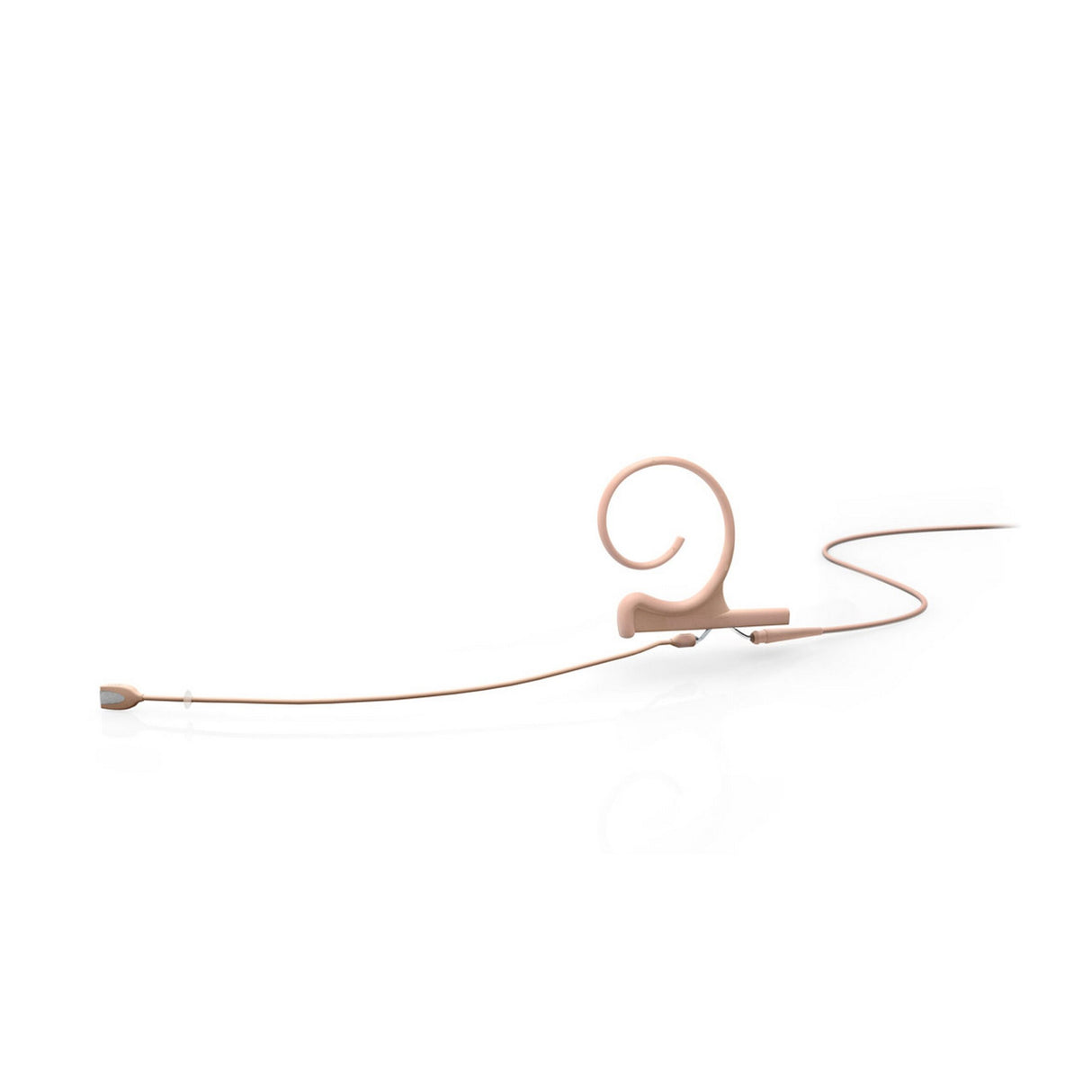 DPA 4166-OC-F-F34-LH 4166 CORE Slim Omni Flex Headset Microphone, 110 mm Boom, Beige, Mini-Jack