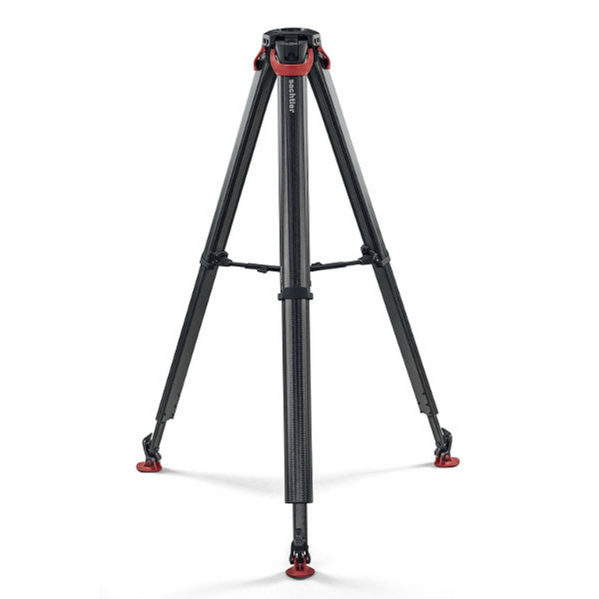 Sachtler 4585 flowtech 75 aktiv Carbon Fibre Tripod with Mid-Level Spreader