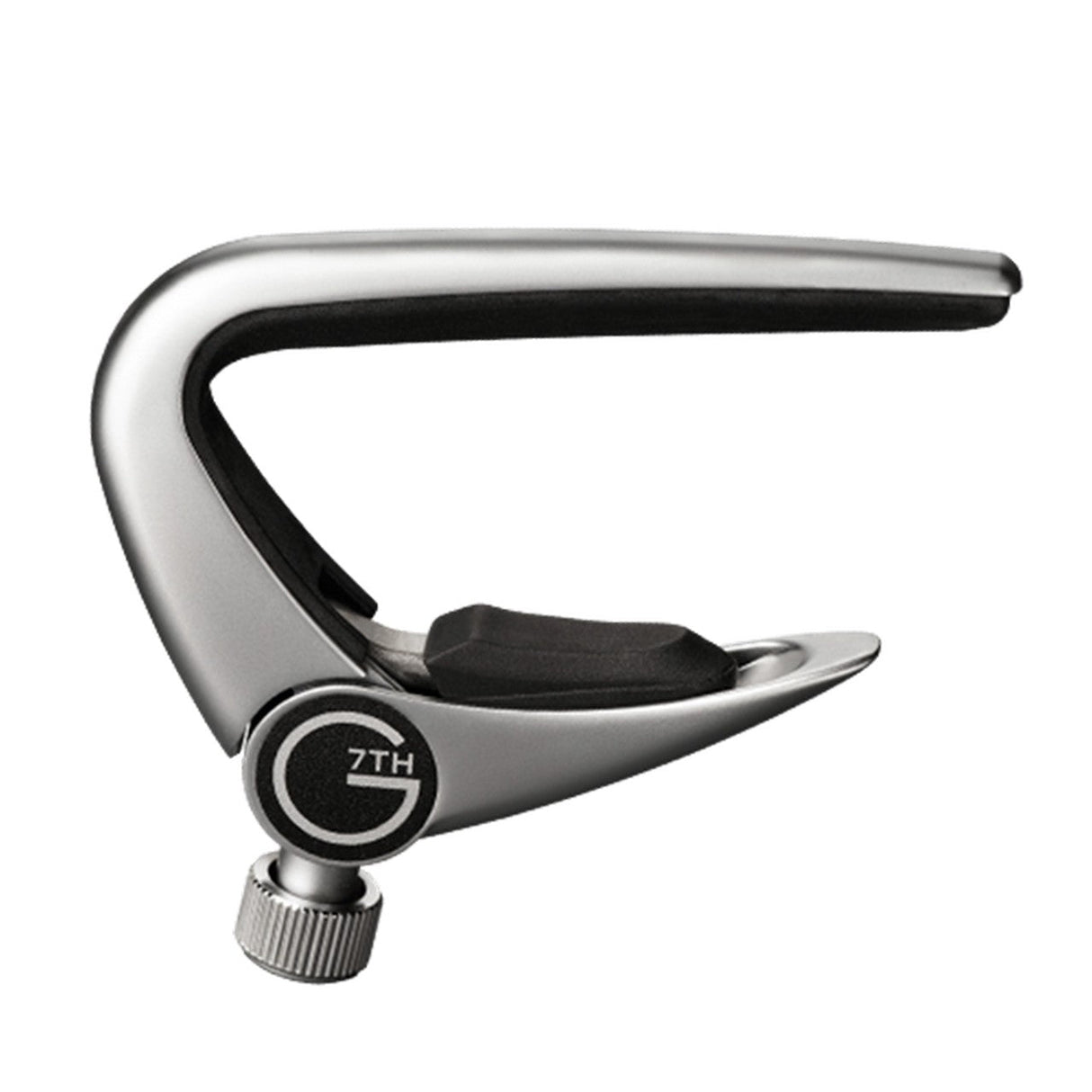 G7th Newport Classical Nylon-Strung Guitar Capo, Silver