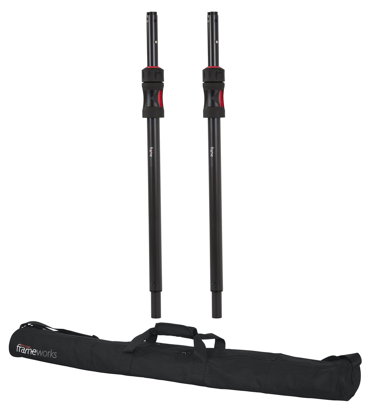 Gator GFW-ID-SPKR-SPSET ID Sub Poles with Carry Bag, Pair