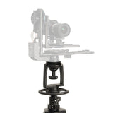 Ikan EI-PTZ-PEDESTAL Pneumatic Aluminum PTZ Pedestal with 100mm Flat Base