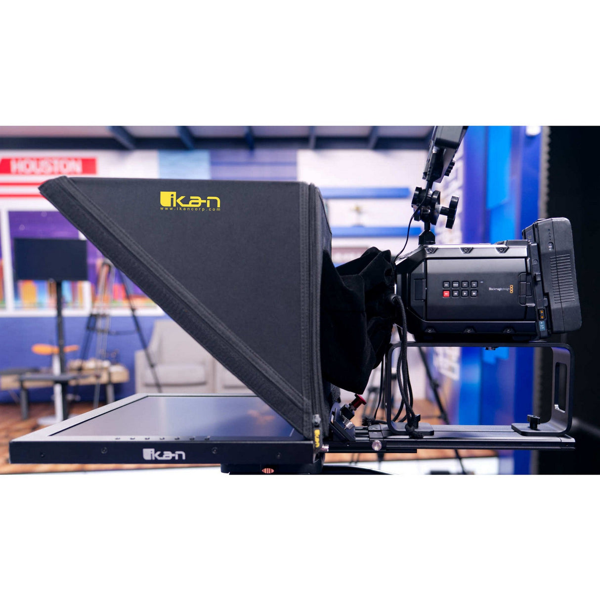 Ikan PT4900 V2 Professional 19-Inch High Bright Beam Splitter Teleprompter