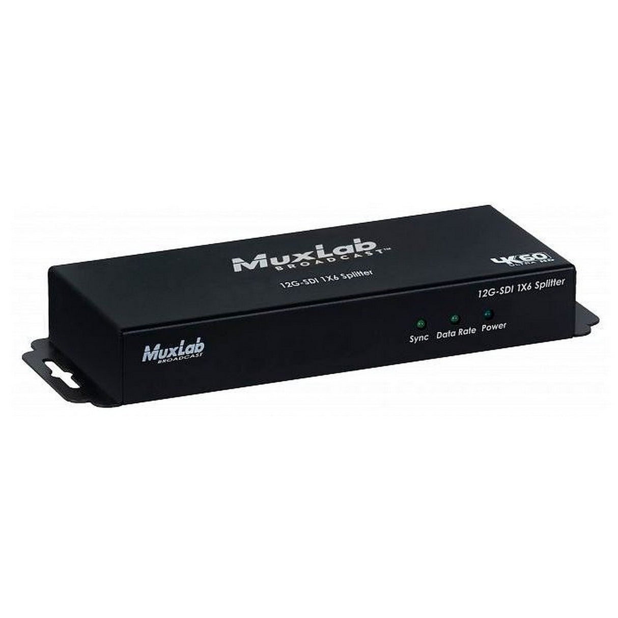 MuxLab 500718 12G-SDI 4K 60 1X6 Splitter