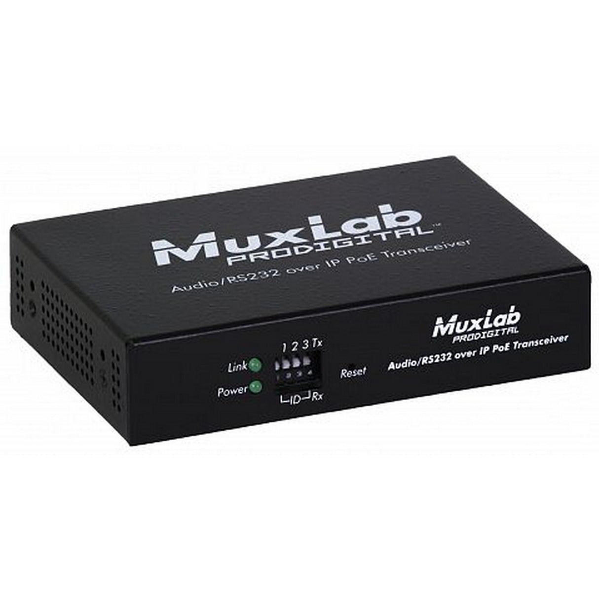 MuxLab 500755 Audio/RS232/IR Over IP Tranceiver with PoE