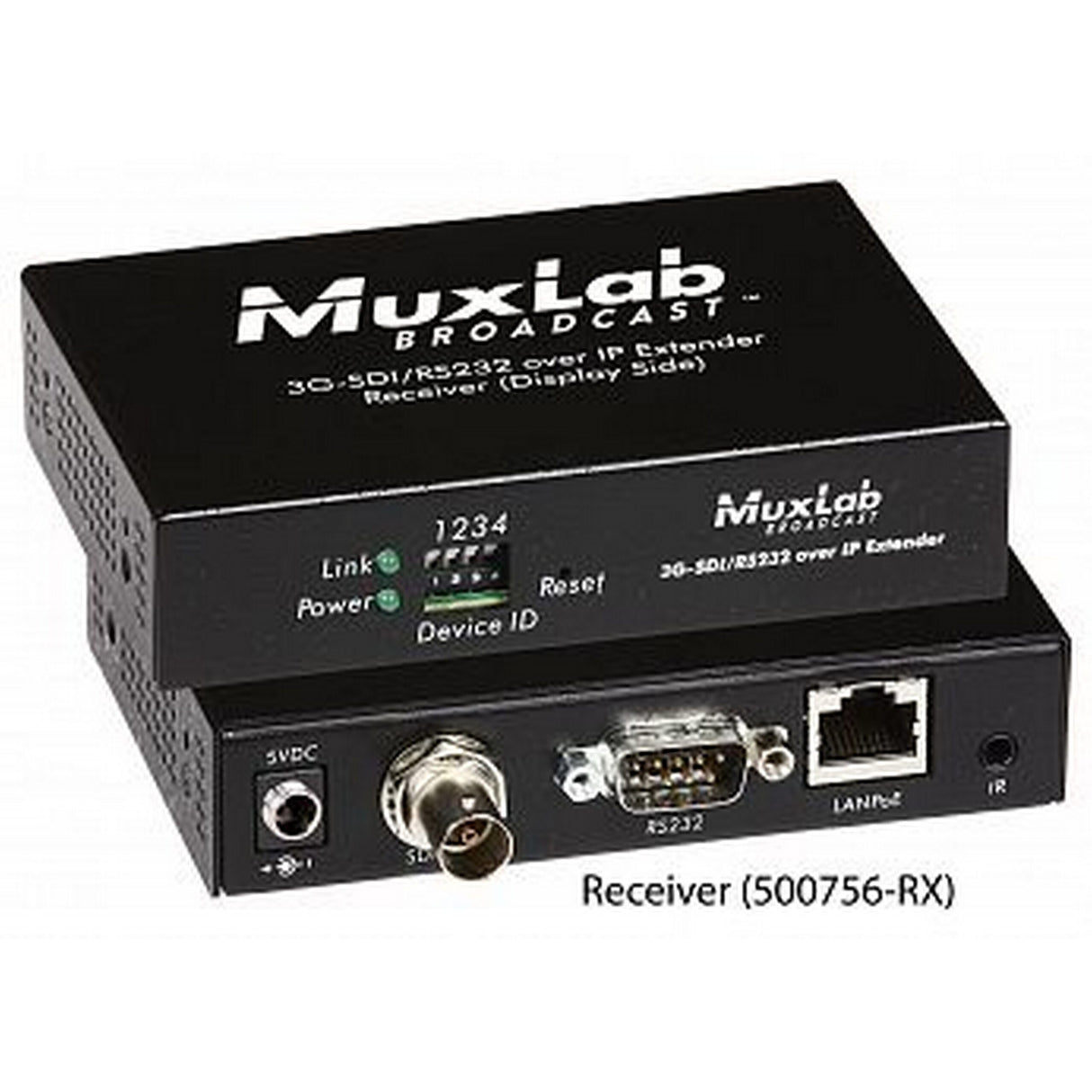 MuxLab 500756-RX 3G-SDI Over IP Receiver with PoE