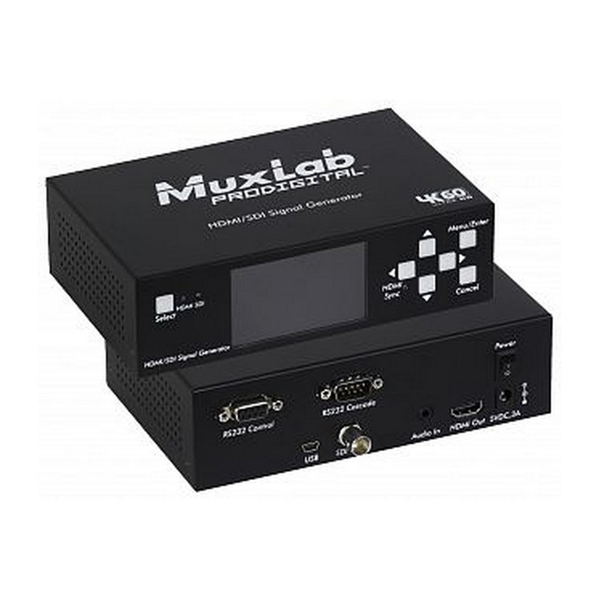MuxLab 500830 | HDMI 2.0 3G-SDI Test Signal Generator