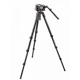 Manfrotto 509HD,536K 509 Fluid Video Head and 536 Carbon Fiber Single Leg Tripod