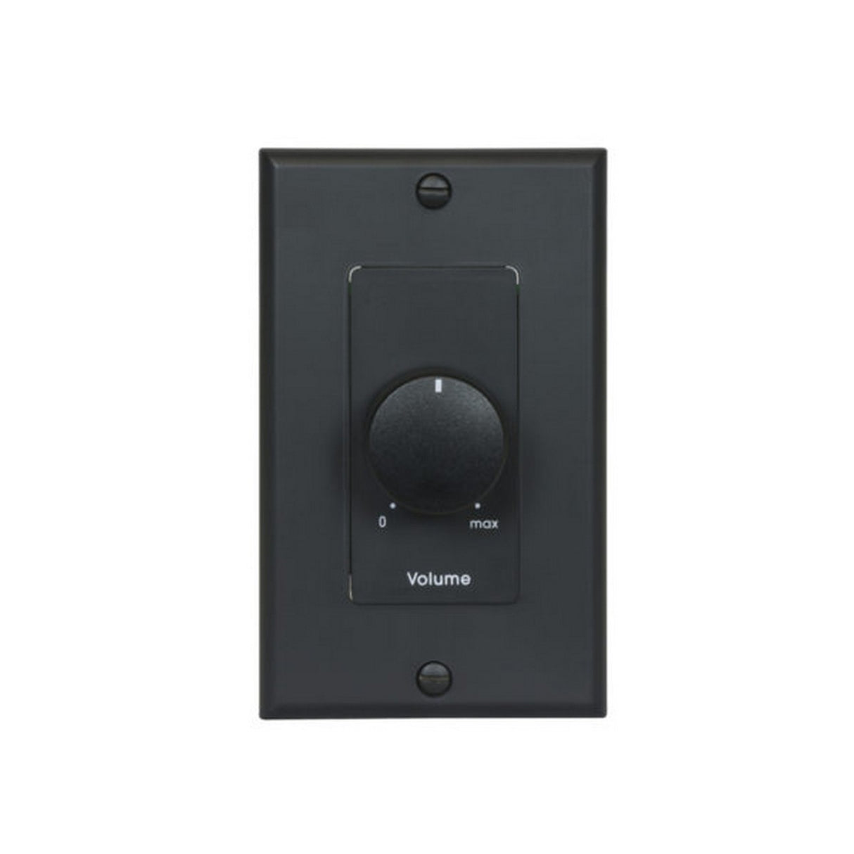 Lowell 50LVC-DB 50W 1 Gang MONO Attenuator Rotary Volume Control Wall Plate Decorator Black