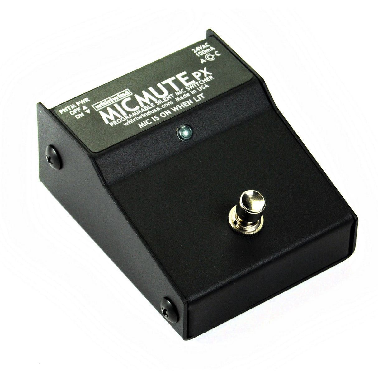 Whirlwind MICMUTE-PX XLR I/O Active Microphone Muting Box