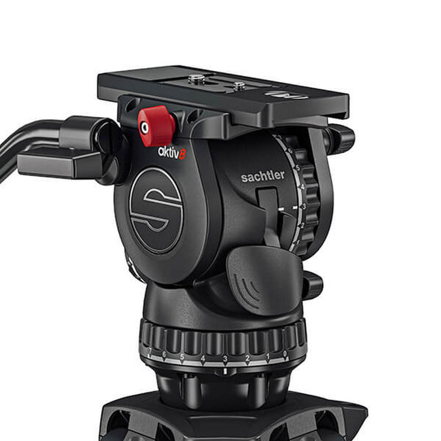 Sachtler S2068T aktiv8T Fluid Head Touch and Go with SpeedLevel and SpeedSwap