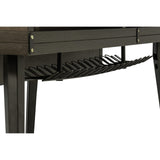 Gator GFW-ELITEDESK-BRN Elite Series Furniture Desk, Walnut Brown Finish