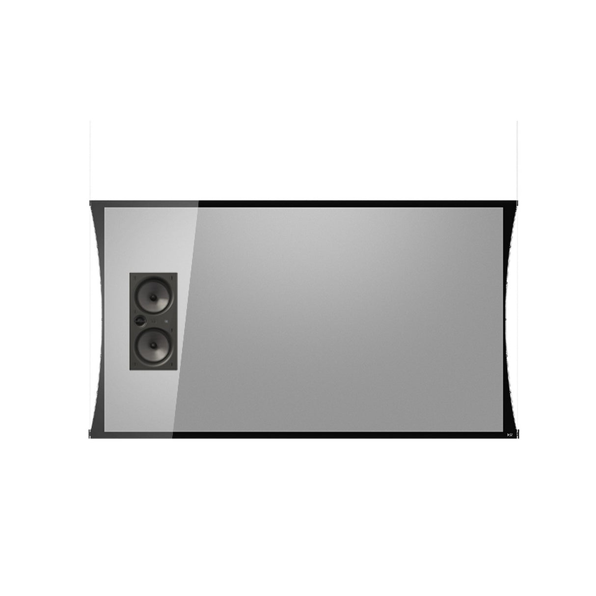 Screen Innovations 5TGFL80SL12AT | 80 Inch 5 Series Slate 1.2 Gain Zero-G Acoustic Projection Screen