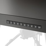 Ikan PT419W-PTZ-NDI-TMN Aura 19-Inch POE++ PTZ NDI Teleprompter and Talent Monitor with Full Encoding/Decoding IP Tally