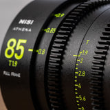 NiSi ATHENA PRIME Full Frame Cinema Lens, L Mount (14mm T2.4, 25mm T1.9, 35mm T1.9, 50mm T1.9, 85mm T1.9)