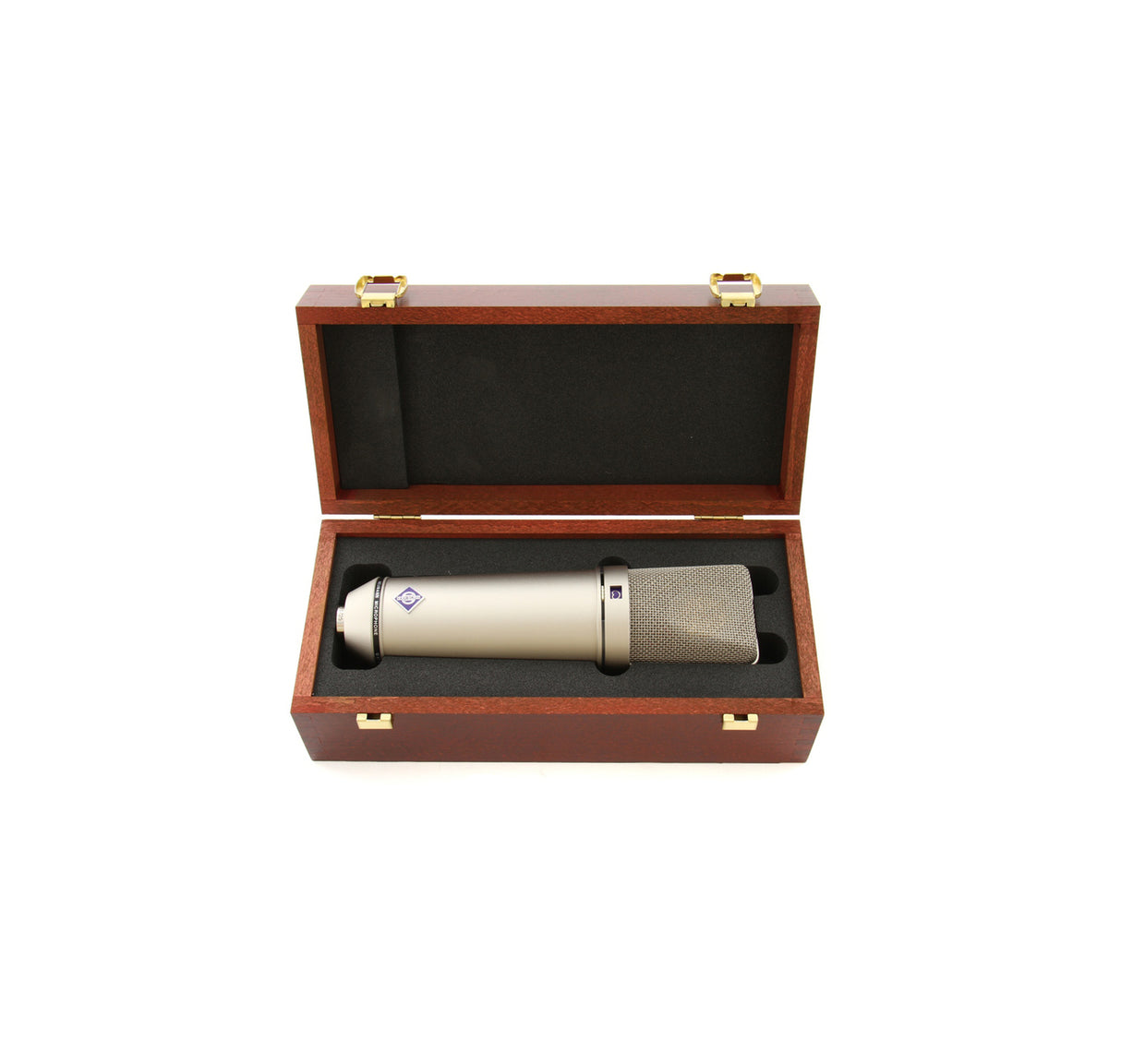 Neumann U 89 I Multi-Pattern Mic with K89 Capsule, Five Patterns, Pad, Filter, in Woodbox, Nickel