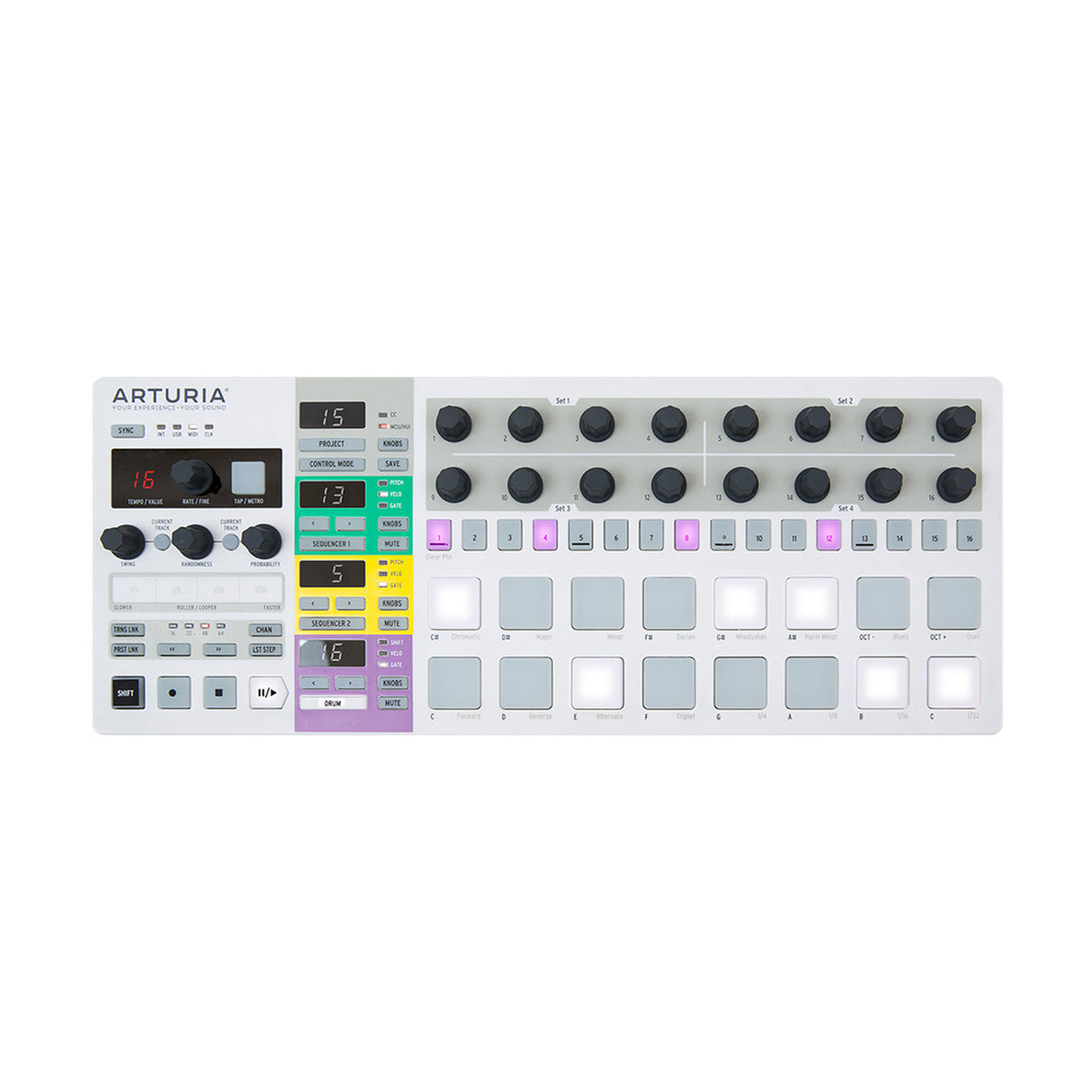 Arturia BeatStep Pro MIDI Analog Controller and Sequencer