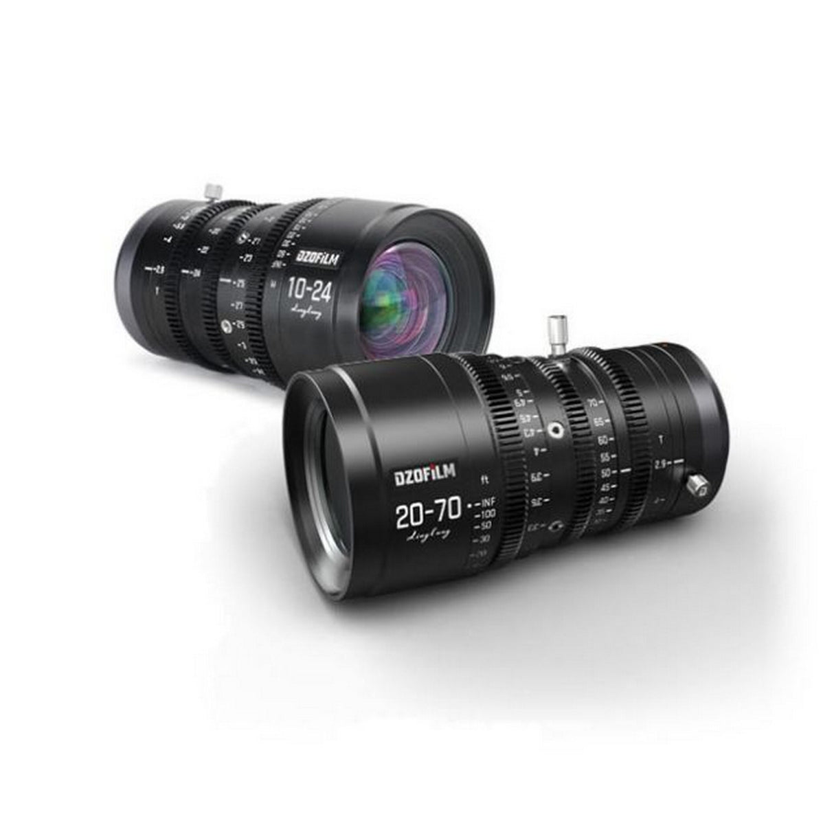 DZ Optics 10-24mm and 20-70mm T2.9 M4/3 Lens Bundle