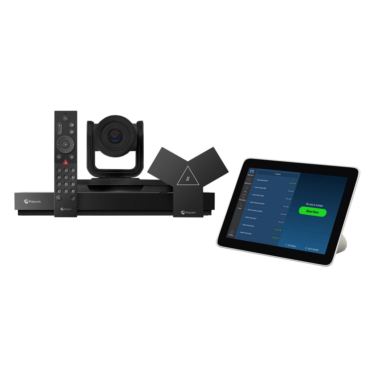 Poly G7500 4K Wireless Presentation System with EagleEye IV 4x Camera, Microphone, Remote,  Touch Control and 1 Year Partner Premier, Pre-Configured for Zoom