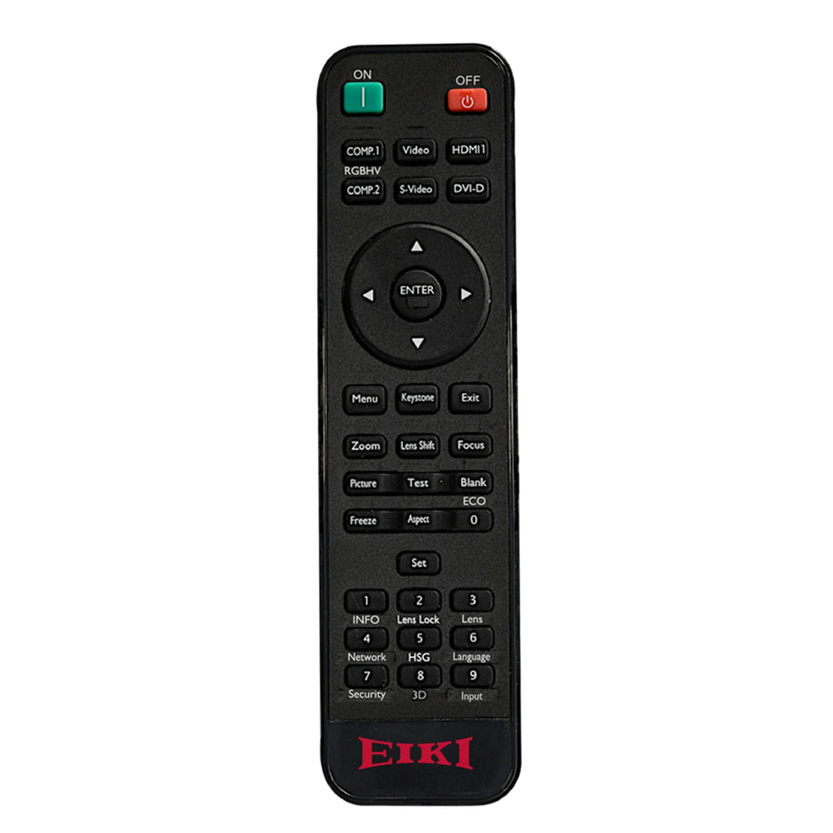 Eiki 63910037 Infrared Wired Remote for EK-836DU, EK-833DU, EK-831DU