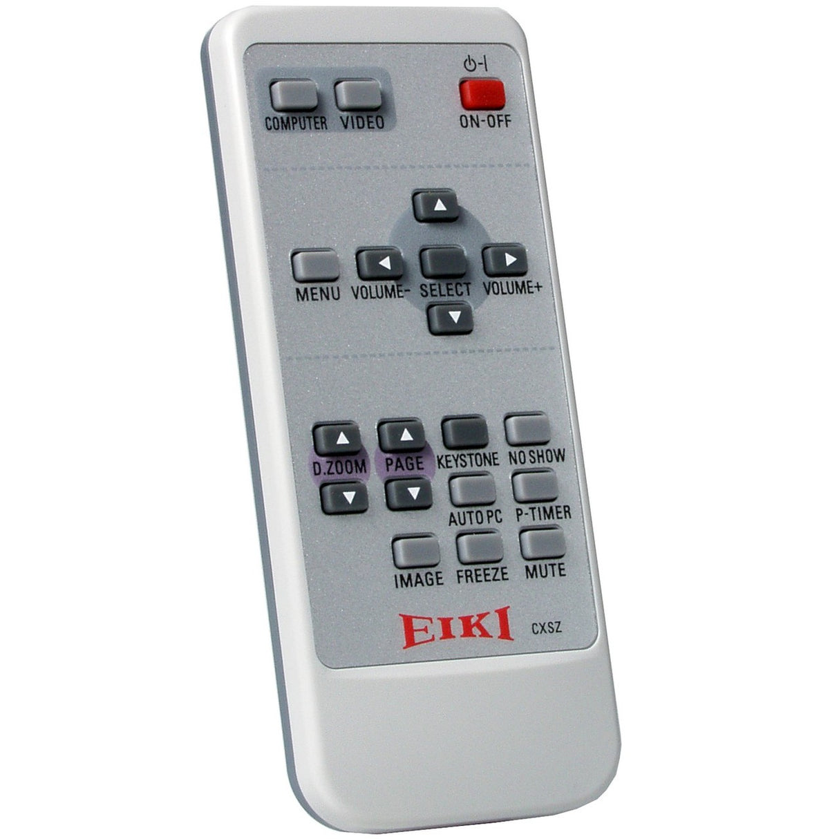 Eiki 645 061 7911 | Infrared Only Remote Control for LC-SD12 LC-SD10 No Mouse Function
