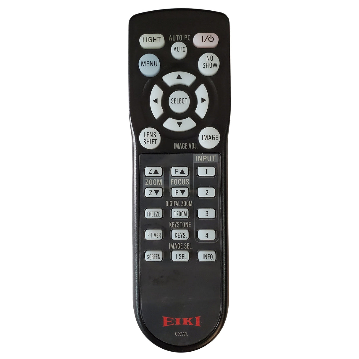 Eiki 645 095 5556 Remote Control for LC-XT and LC-XT5A