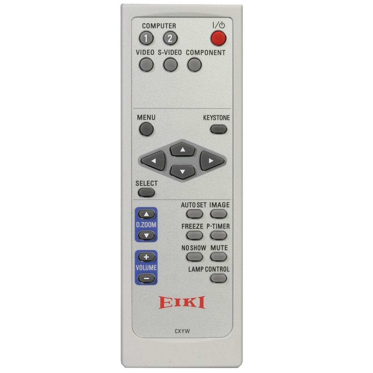 Eiki 645 097 3963 Infrared Only Projector Remote for LC-XS25A LC-XS30 LC-XS25 No Mouse Function