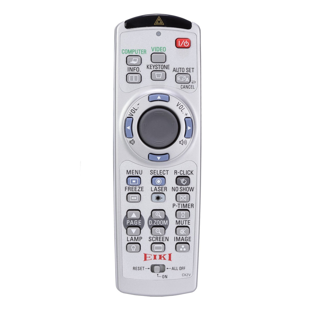 Eiki 645 099 3237 | Infrared Only Projector Remote for LC-XB100A LC-XB200 LC-XB200A LC-XB100