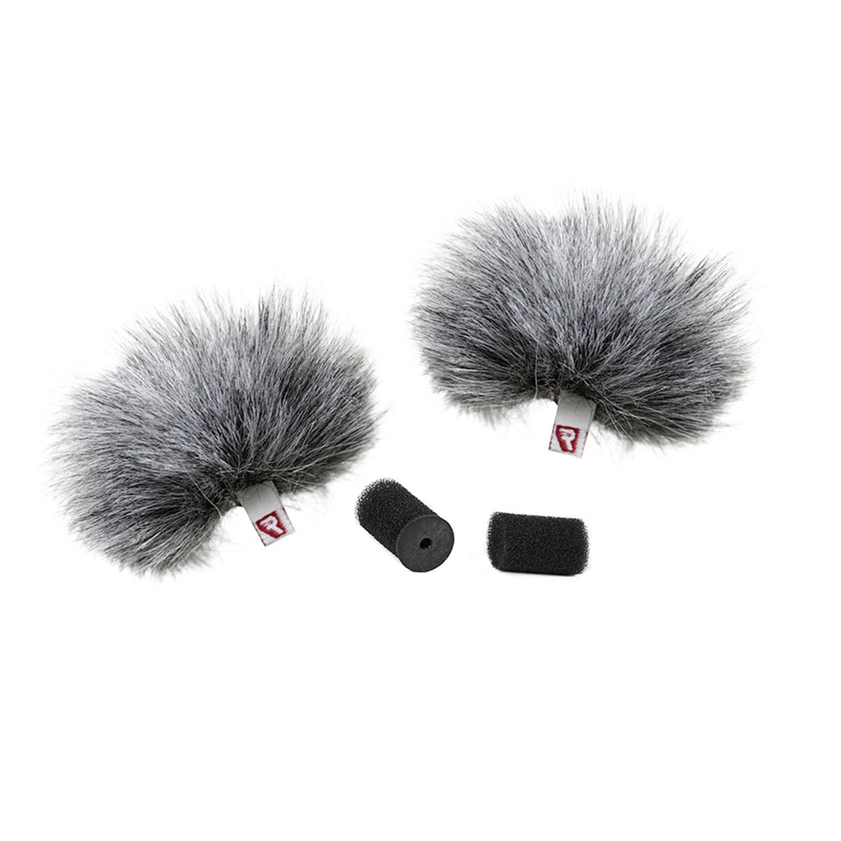 Rycote Lavalier Windjammer, Grey, Pair