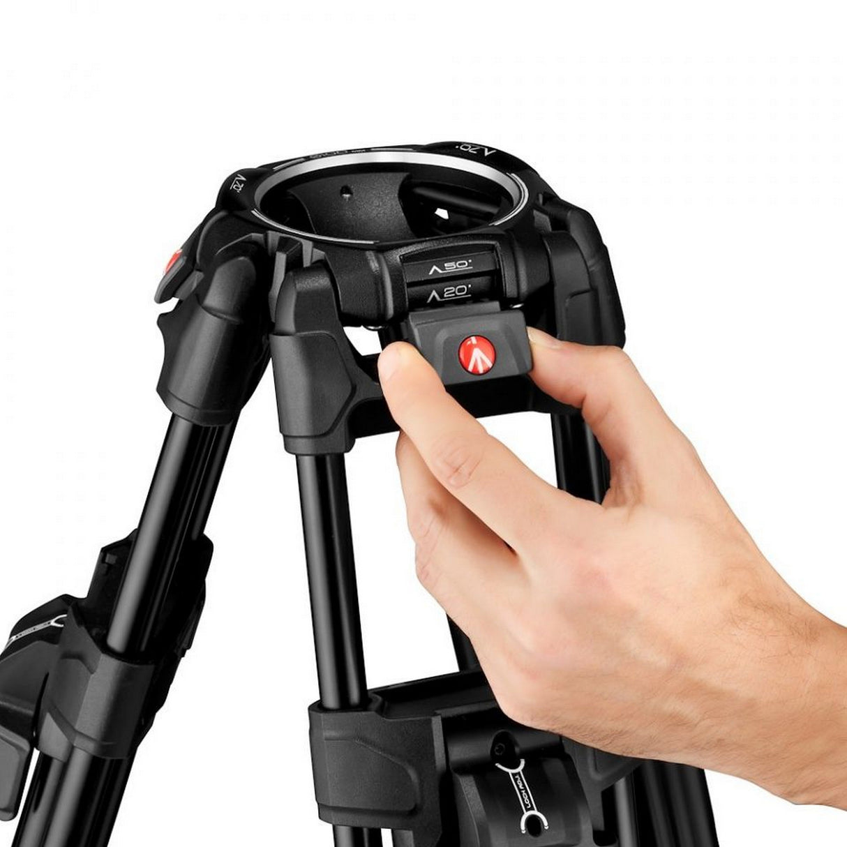Manfrotto MVTTWINFAUS 645 Fast Twin Leg Aluminum Tripod