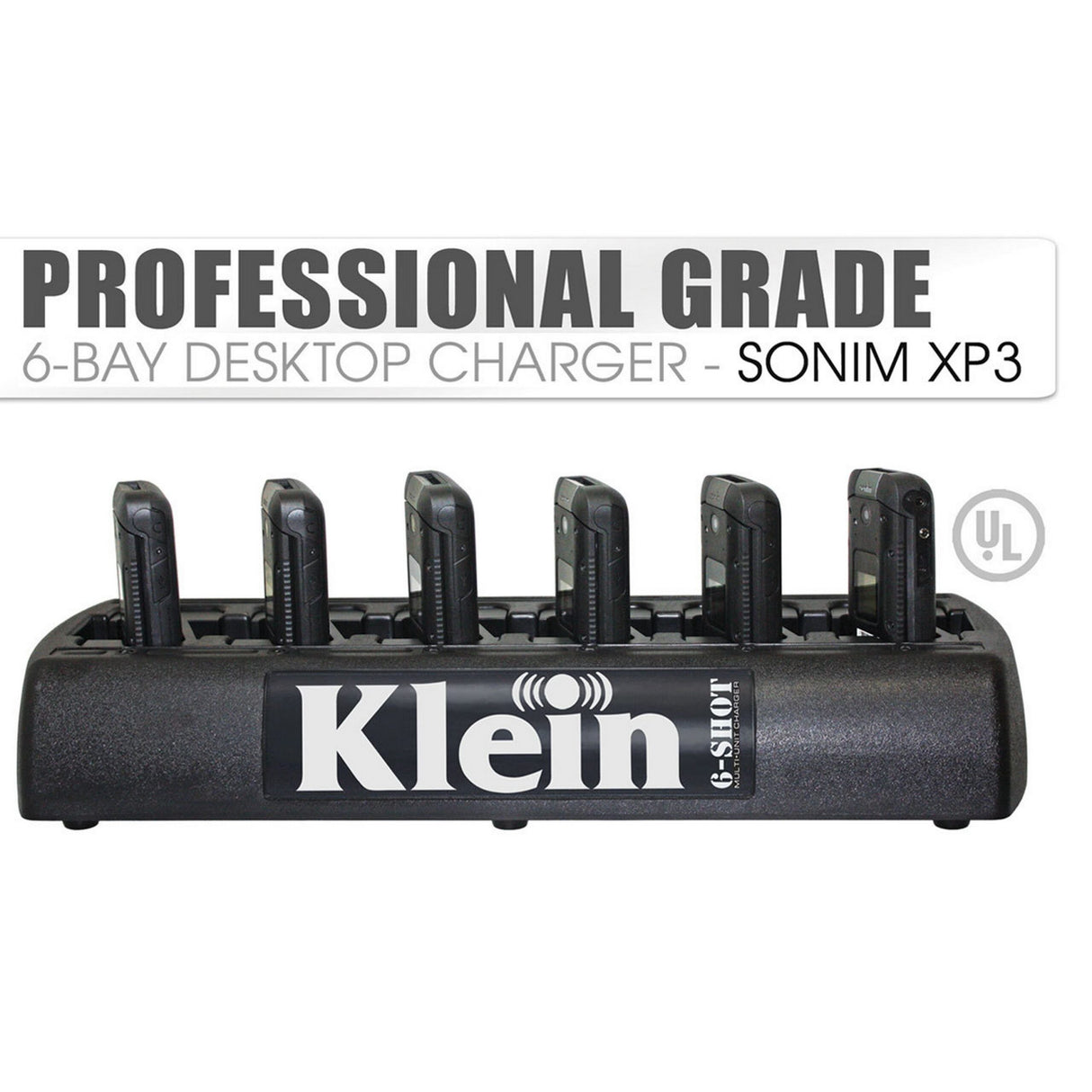 Klein Electronics 6-Shot Slim Charger for Sonim XP3