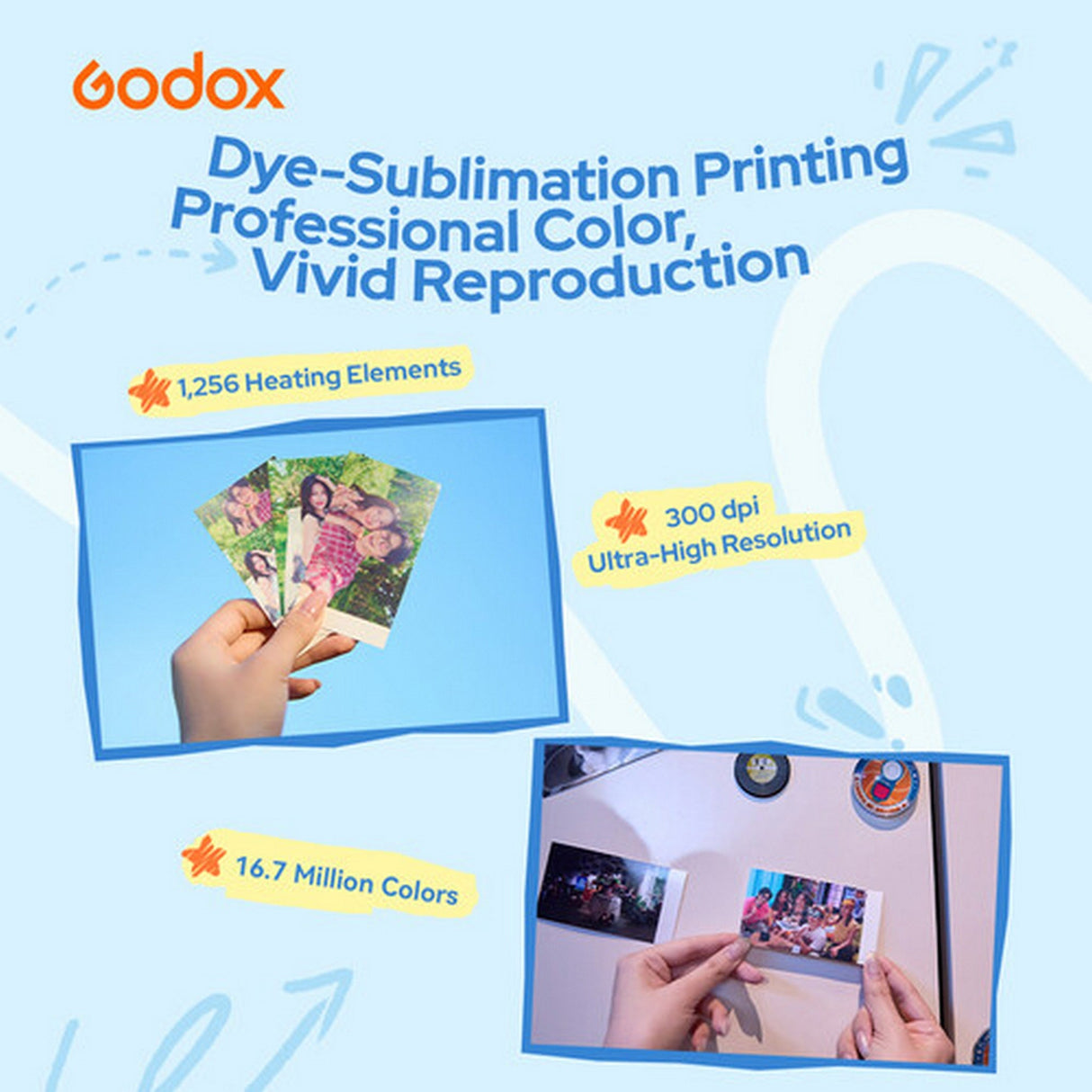 Godox P100 Wireless Portable Dye-Sublimation Photo Printer