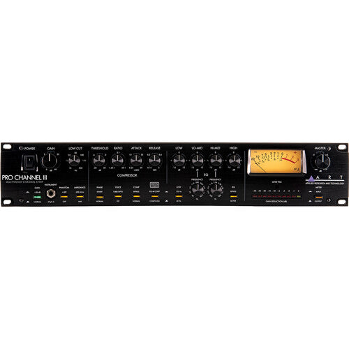 ART Pro Channel III Channel Strip Mic and Instrument Preamp