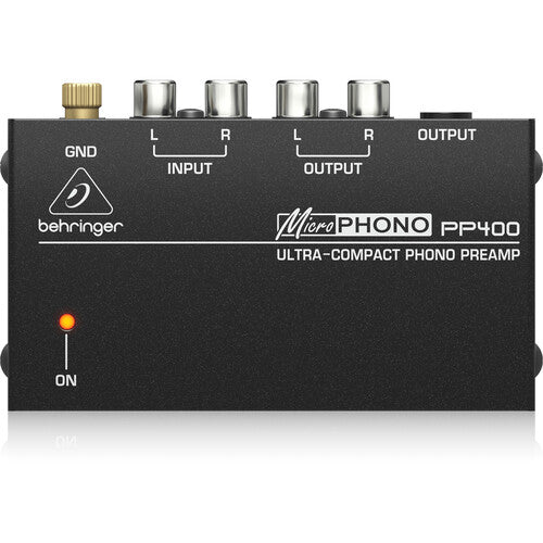 Behringer PP400 Microphono Ultra-Compact Phono Preamp