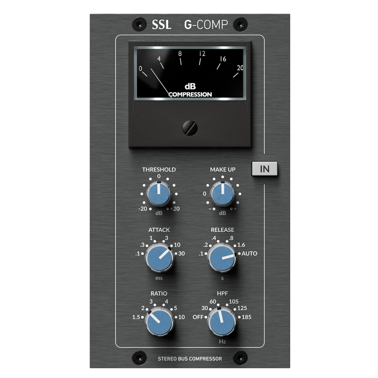 Solid State Logic Stereo Buss Compressor Module for 500-Series MK3