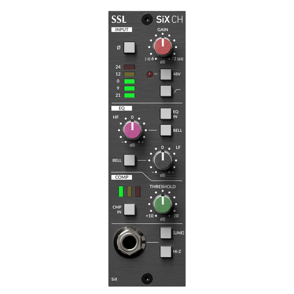 Solid State Logic SiX Channel Module for 500-Series