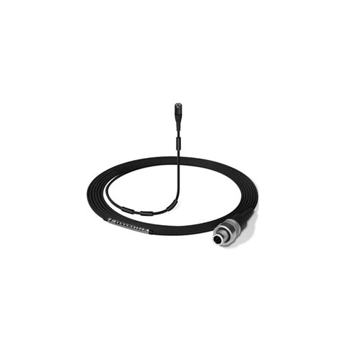 Sennheiser MKE 1-4 Miniature Omni-Directional Clip-On Lavalier Microphone with 3-Pin SE Connector, Black