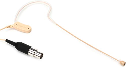 Shure MX153T/O-TQG Omnidirectional Earset Headworn Microphone Tan