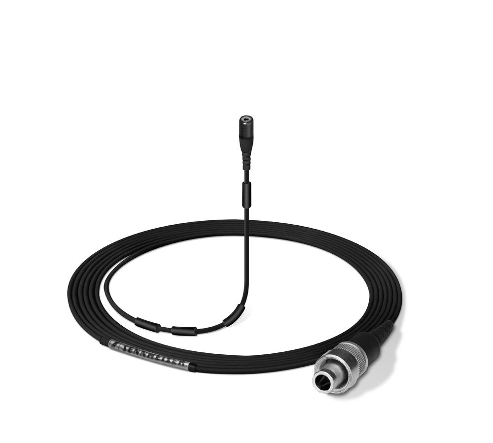 Sennheiser MKE 1-5 Ultra-Miniature Omni-Directional Lavalier Microphone with 3.3mm Capsule, Black