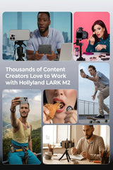 Hollyland Lark M2 Mini Combo 2-Person Wireless Mic System