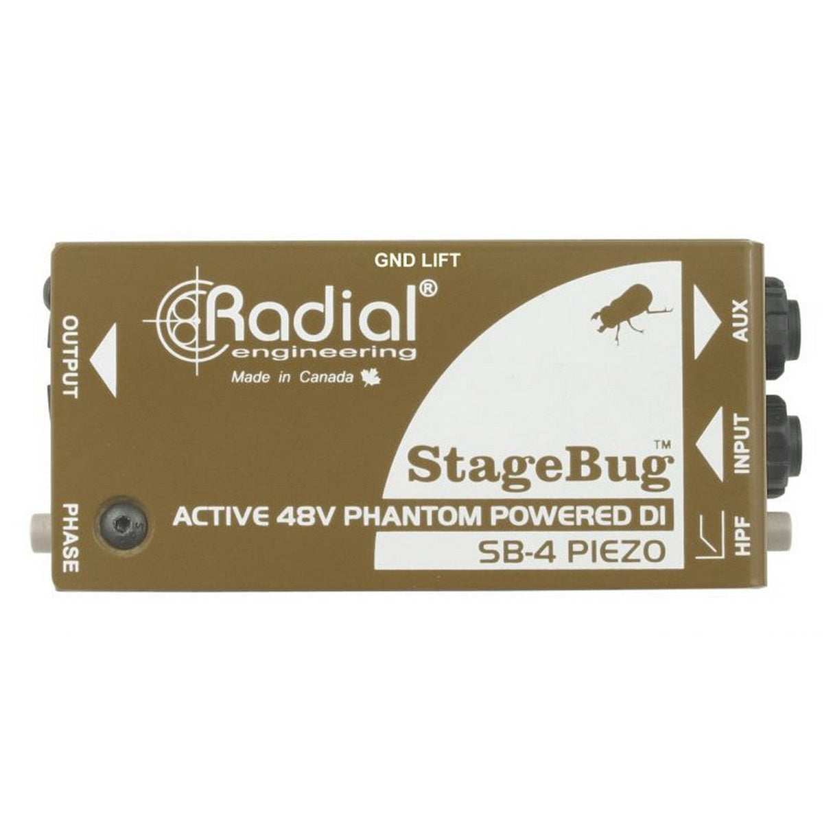 Radial StageBug SB-4 Piezo Active Direct Box