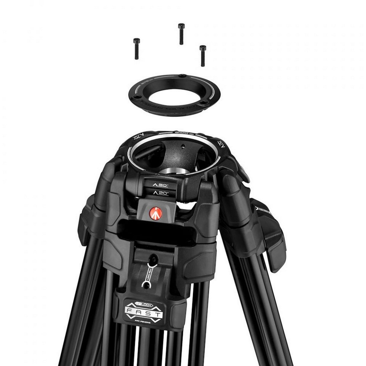 Manfrotto MVTTWINFAUS 645 Fast Twin Leg Aluminum Tripod